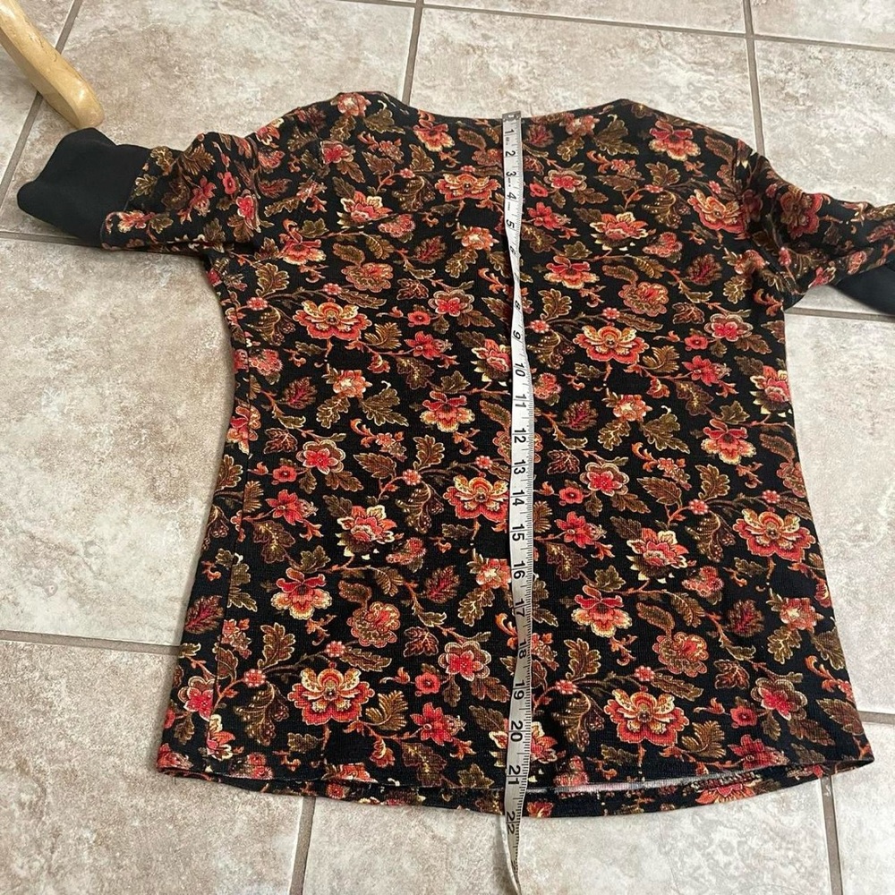 Sundance  Floral Embroidered Serafina‎ Blouse Top  Xs EUC - Picture 4 of 8